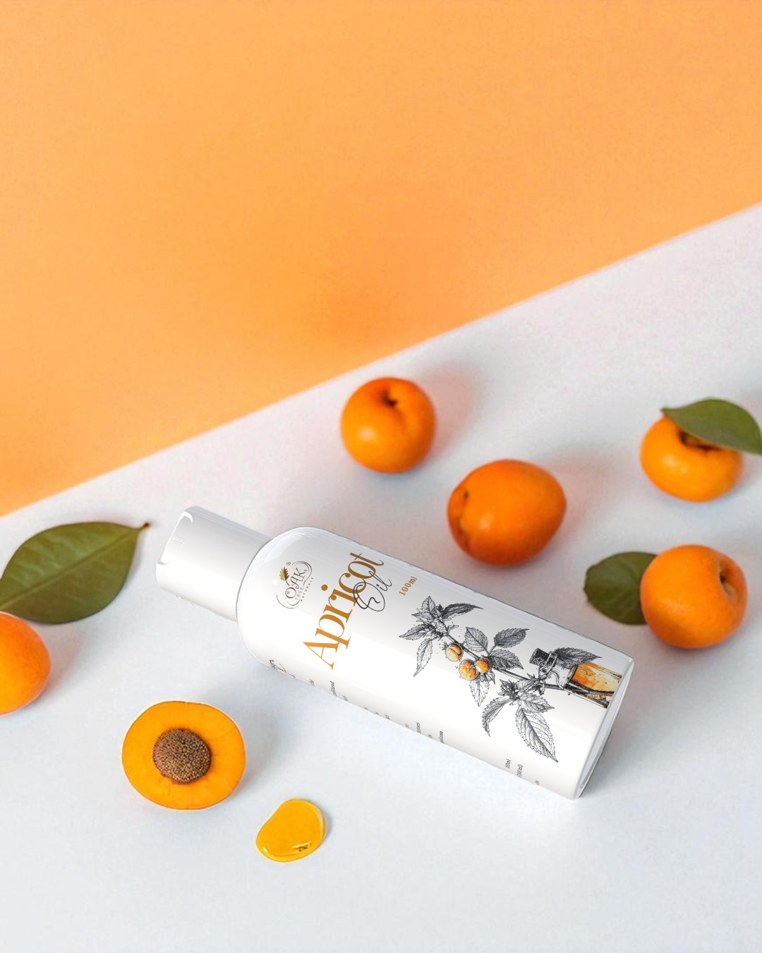Apricot Oil for Radiant Skin rich in Vitamin C & E (100ml)