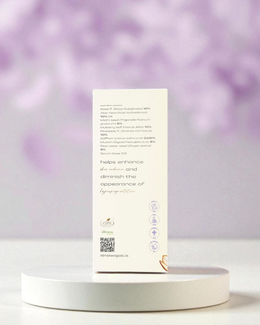 Saffron Serum for Deep Hydration | Infused with Rice Water, Rose, Mulethi,Saffron & Mulberry