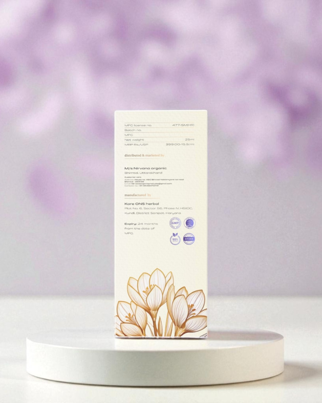 Saffron Serum for Deep Hydration | Infused with Rice Water, Rose, Mulethi,Saffron & Mulberry