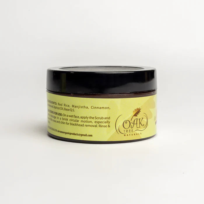 Exfoliating Ayurvedic Scrub with goodness of Red Rice & Manjistha (50gms)
