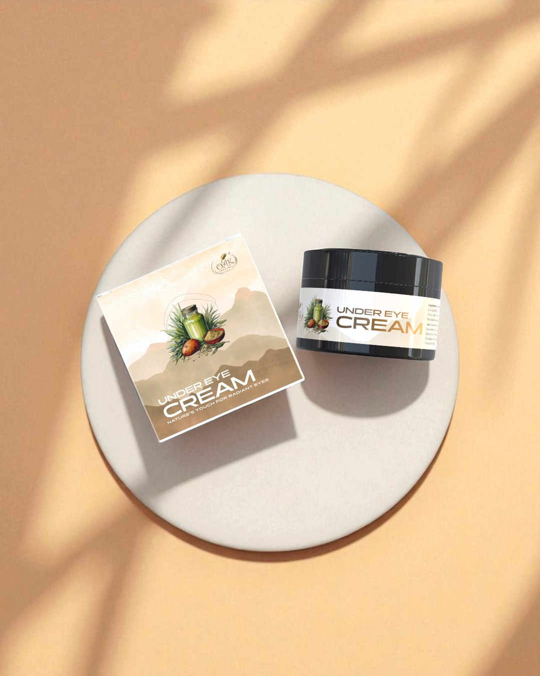 Under Eye Cream | Goodness of Rice Water, Olive, Vitamin K, Wheat Germ Oil | Best for Dark Circles & Fine Lines