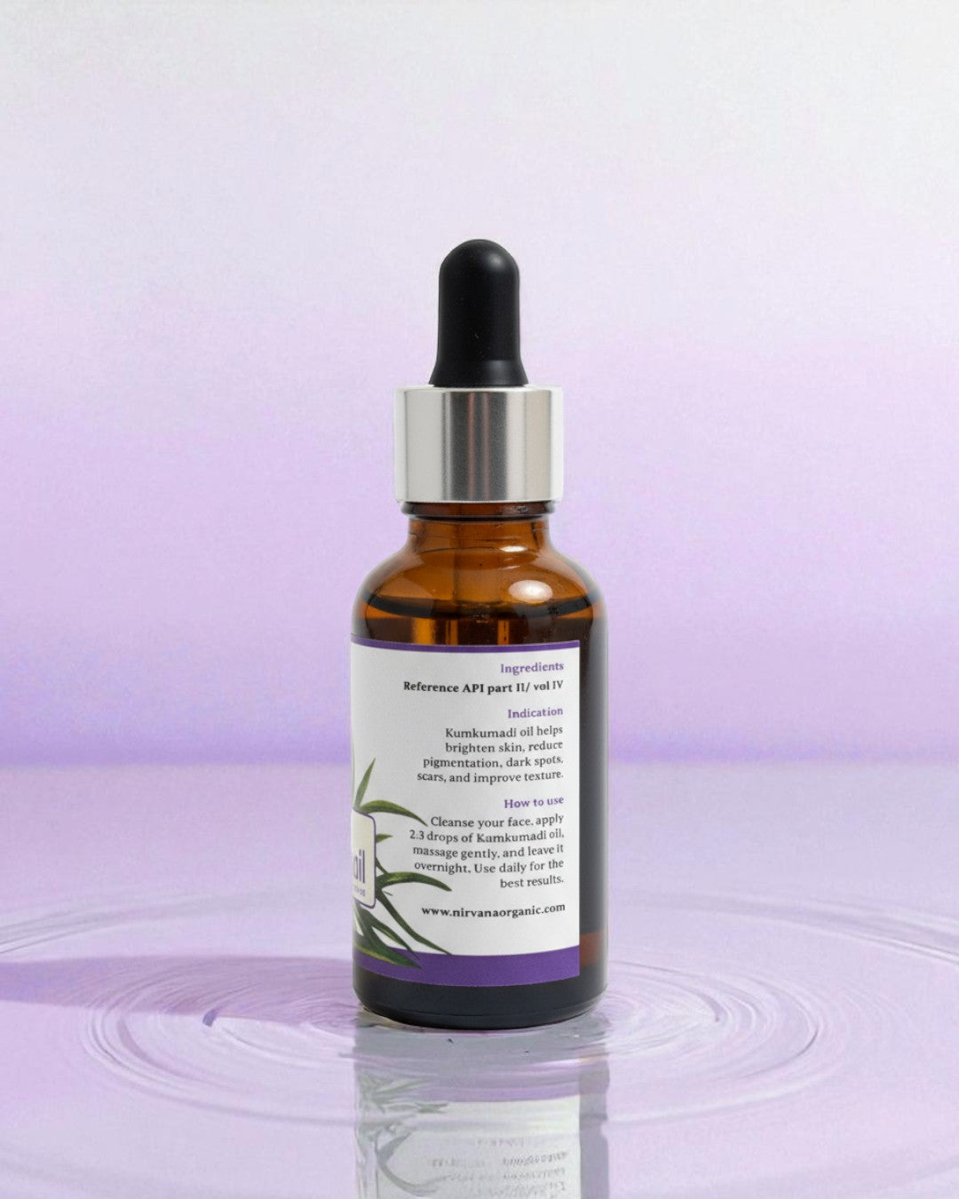 Pure Kumkumadi Oil 25ml - Ayurvedic Face Oil for Skin Brightening, Anti-Aging & Dark Spots