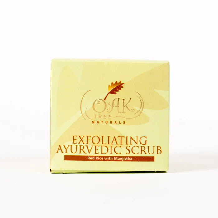 Exfoliating Ayurvedic Scrub with goodness of Red Rice & Manjistha (50gms)