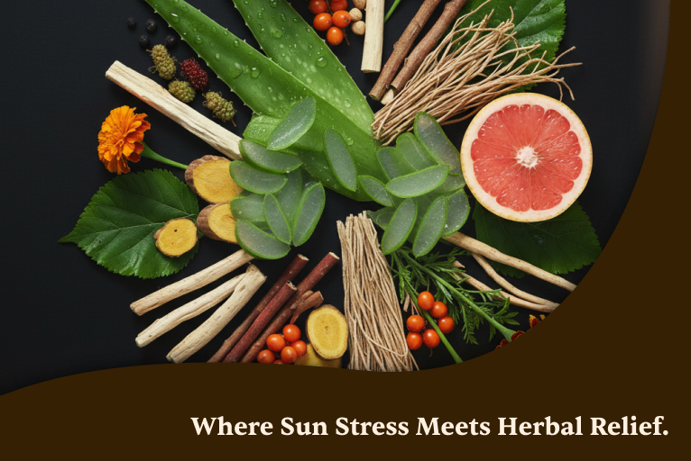 The Role of Cooling Herbs in Sun-Exposed Skin