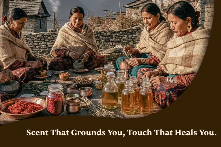 The Sensory Side of Skincare: Scent, and Touch in Ritual Form