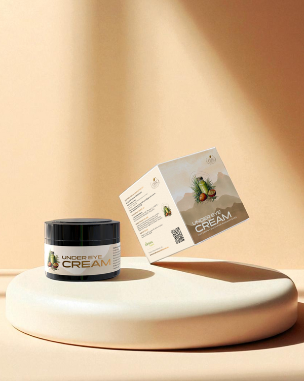 Under Eye Cream | Goodness of Rice Water, Olive, Vitamin K, Wheat Germ Oil | Best for Dark Circles & Fine Lines