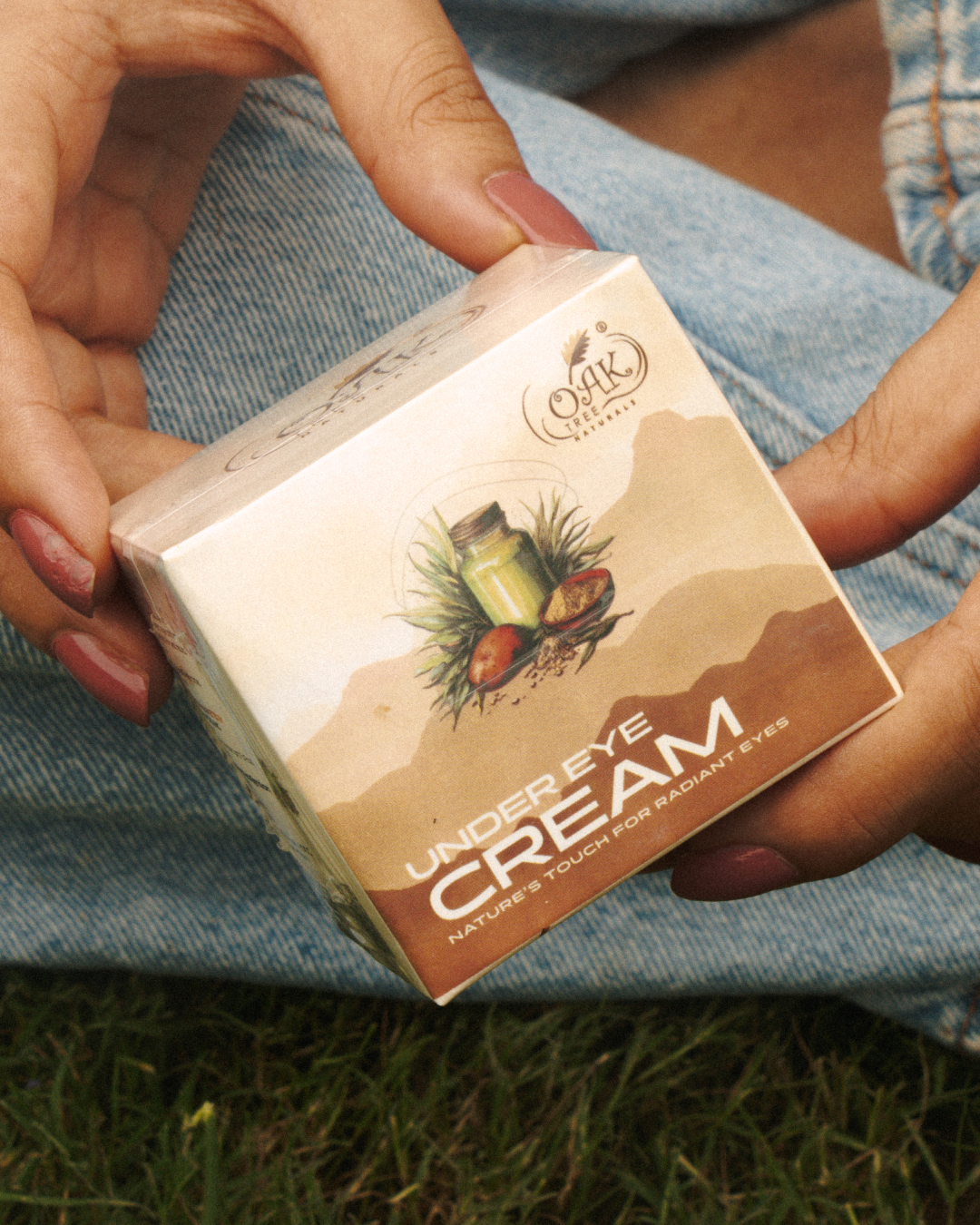 Under Eye Cream | Goodness of Rice Water, Olive, Vitamin K, Wheat Germ Oil | Best for Dark Circles & Fine Lines