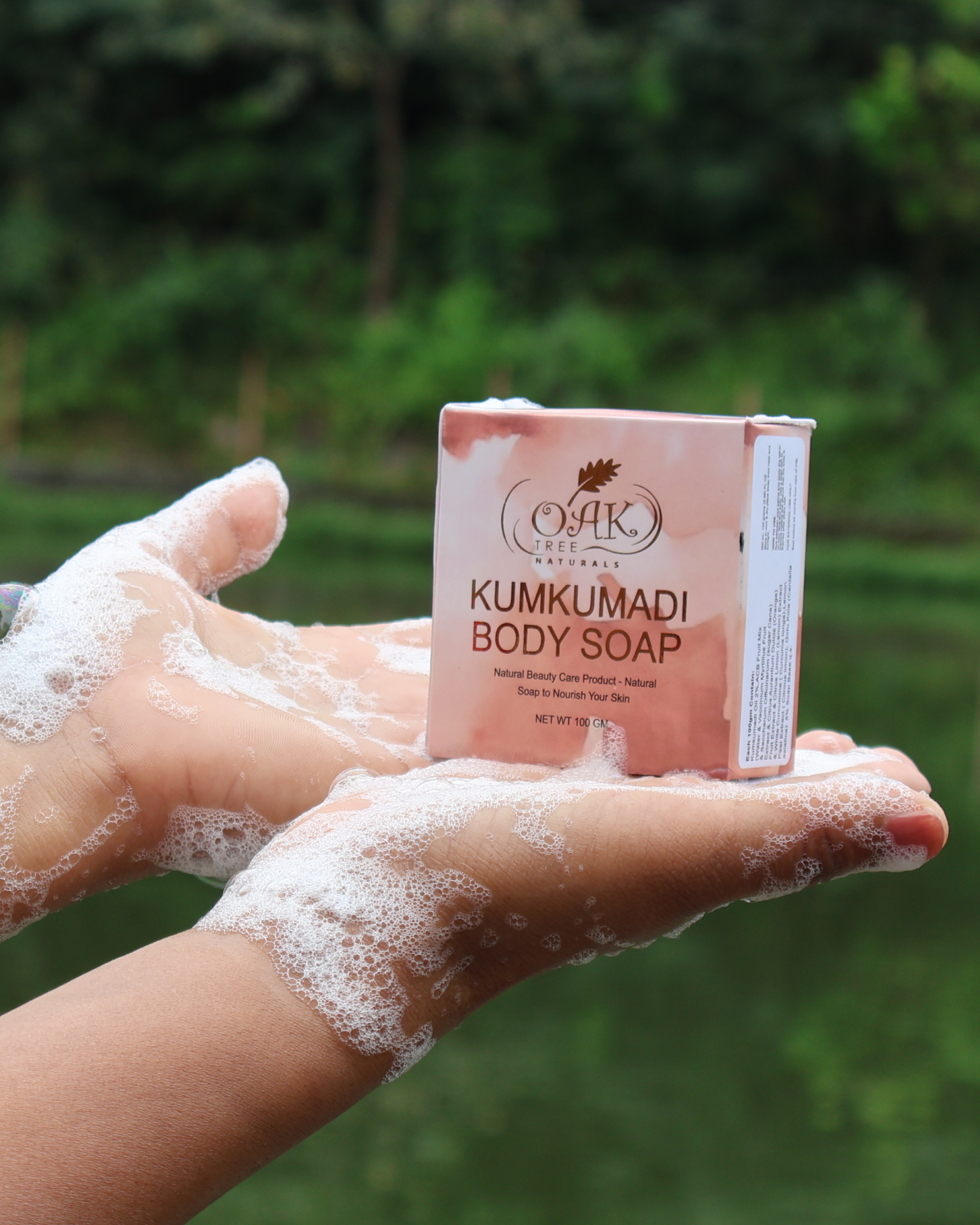 Advanced Kumkumadi Body Soap | Kumkumadi Oil, ACB Fruit Mix & Gold Glitter