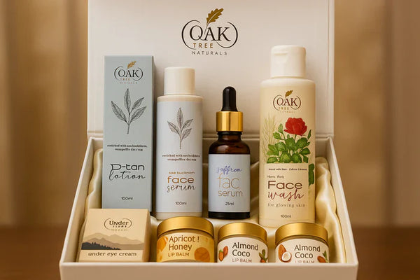 Premium Men's Skincare Gift Box | Natural Cosmetics | Oak Tree Naturals
