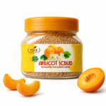 apricot scrub oak tree 100g exfoliating jar