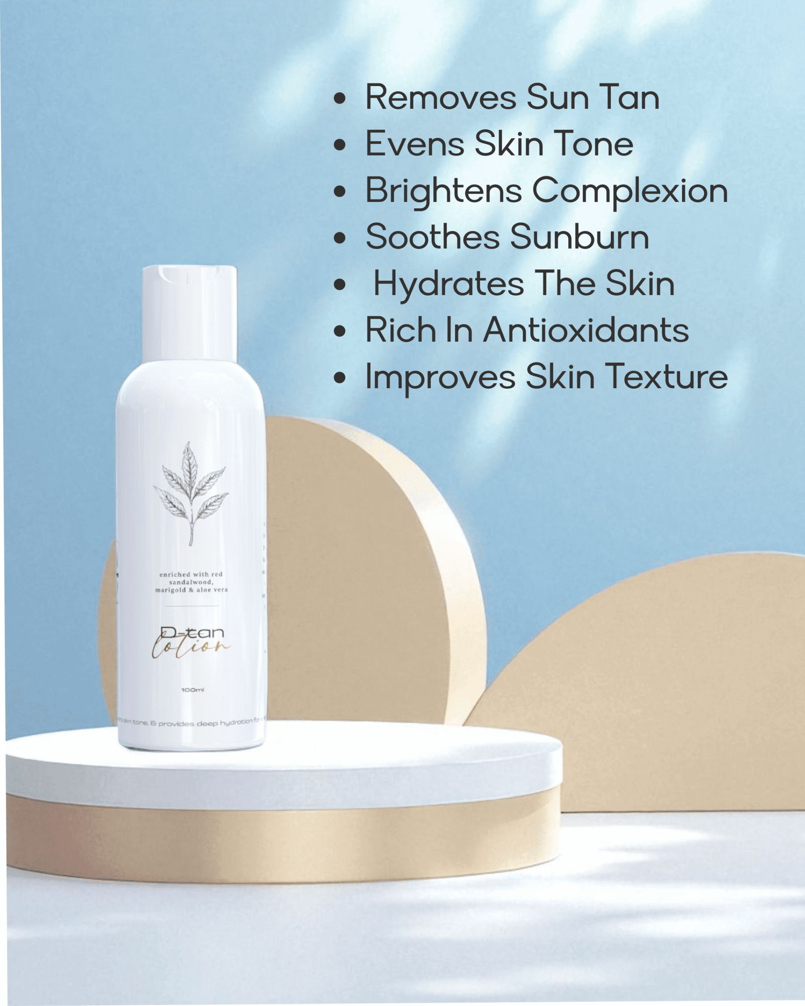 Oak Tree D-Tan Lotion (100 Ml)