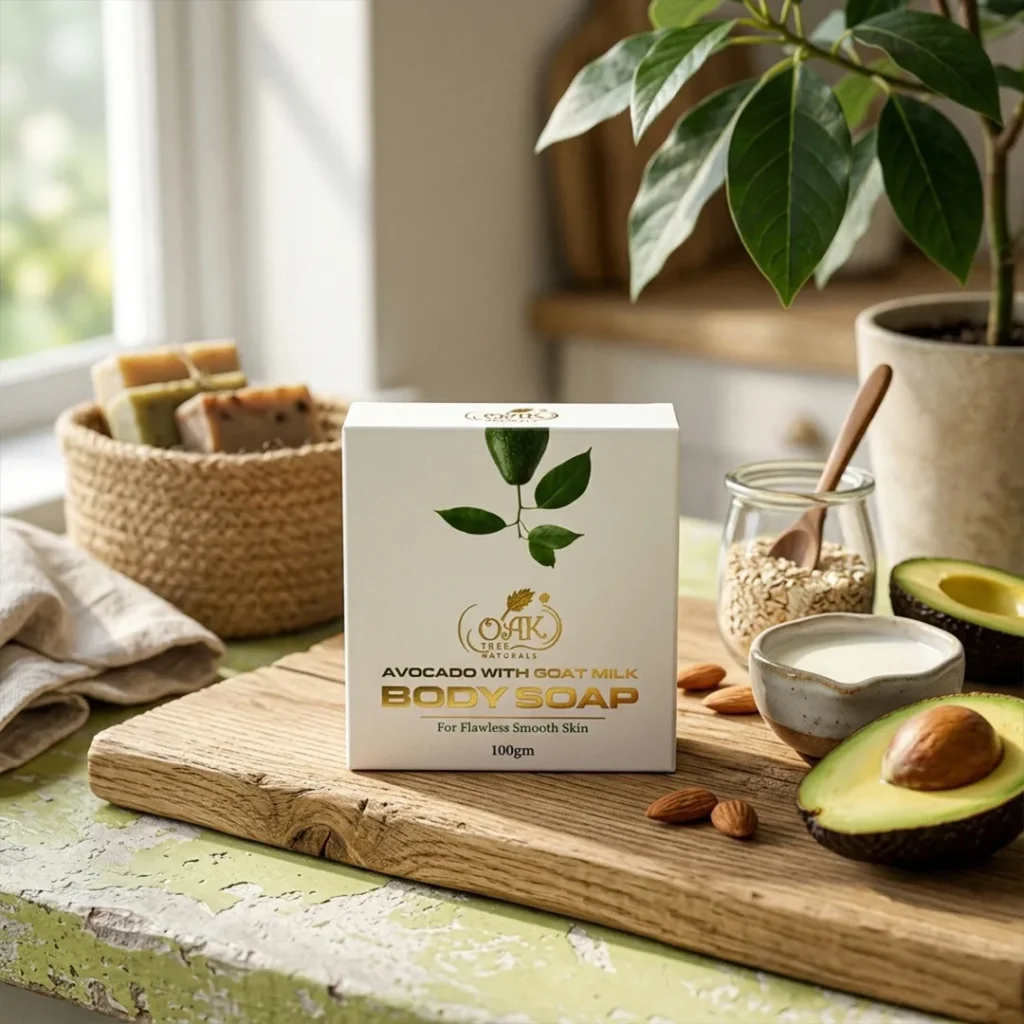 Oak Tree Avocado With Goat Milk Soap (100Gms)