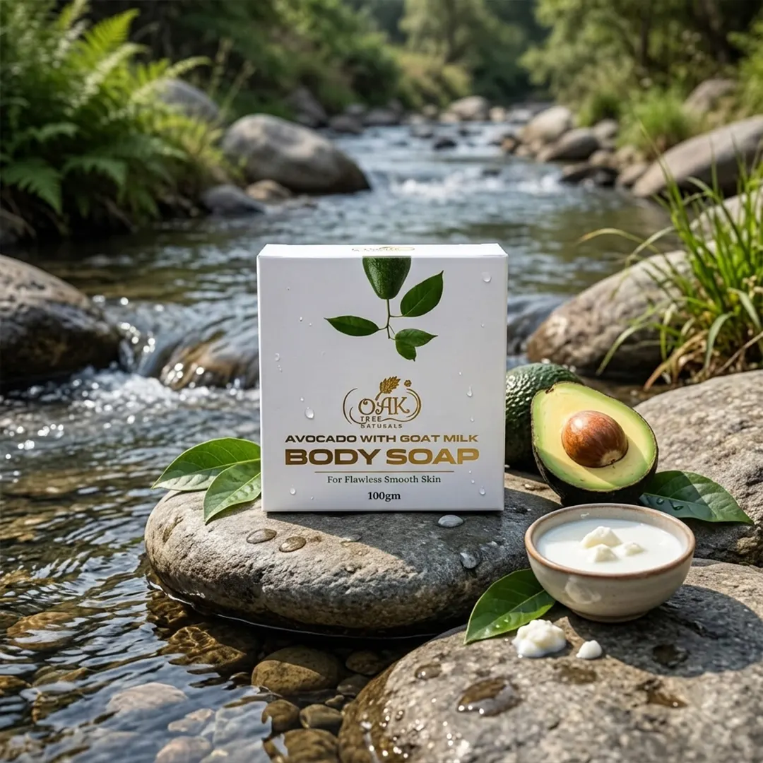 Oak Tree Avocado With Goat Milk Soap (100Gms)