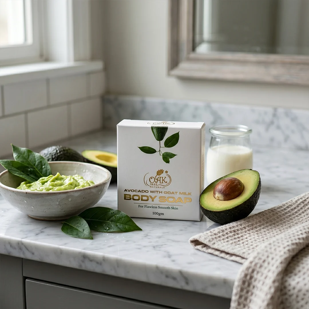 Oak Tree Avocado With Goat Milk Soap (100Gms)