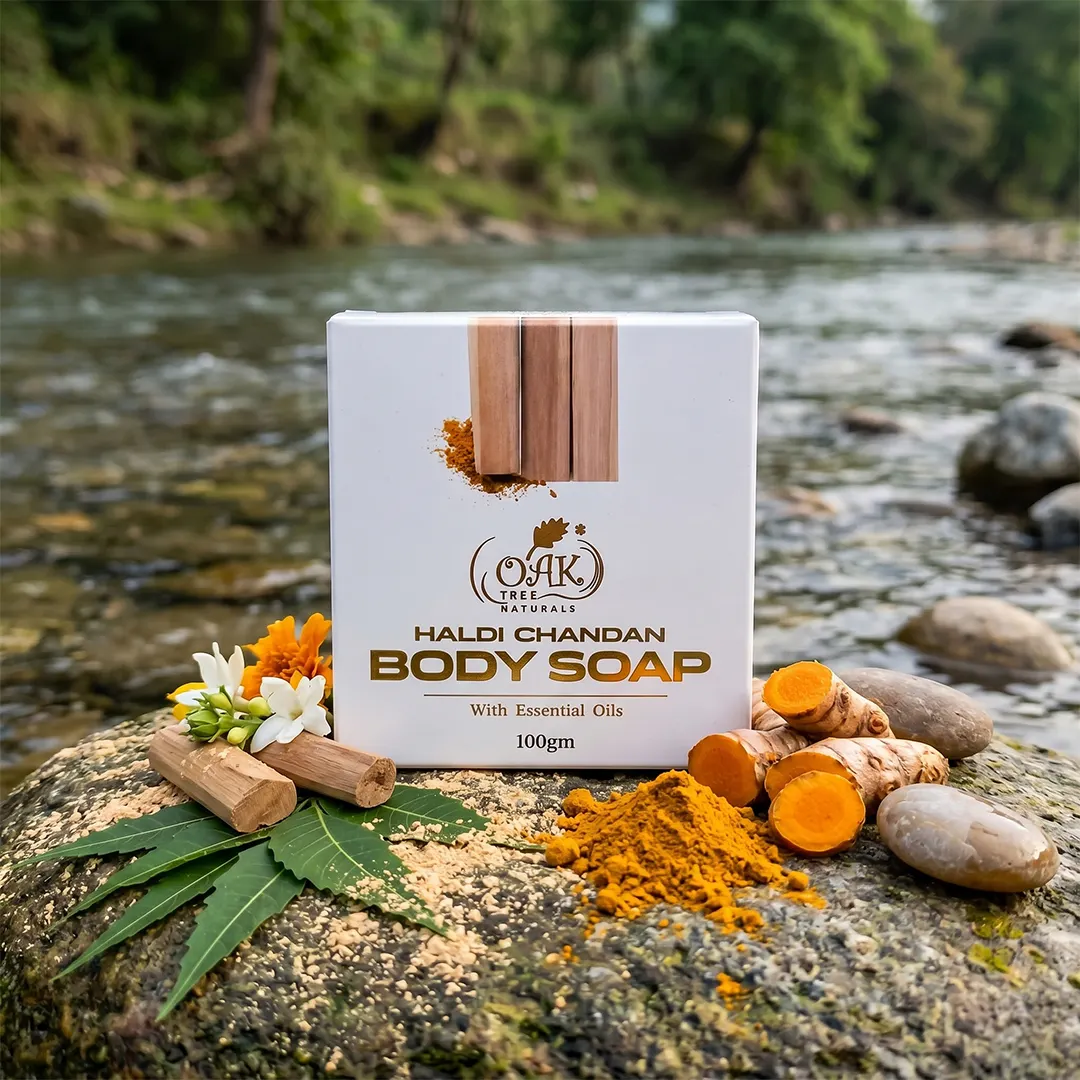 Oak Tree Haldi Chandan Soap (100 Gms )