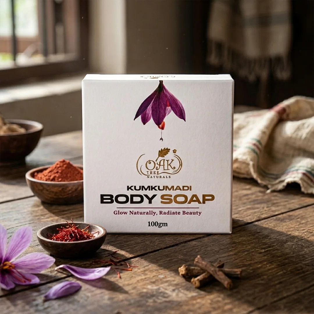 Oak Tree Kumkumadi Body Soap (100Gms)