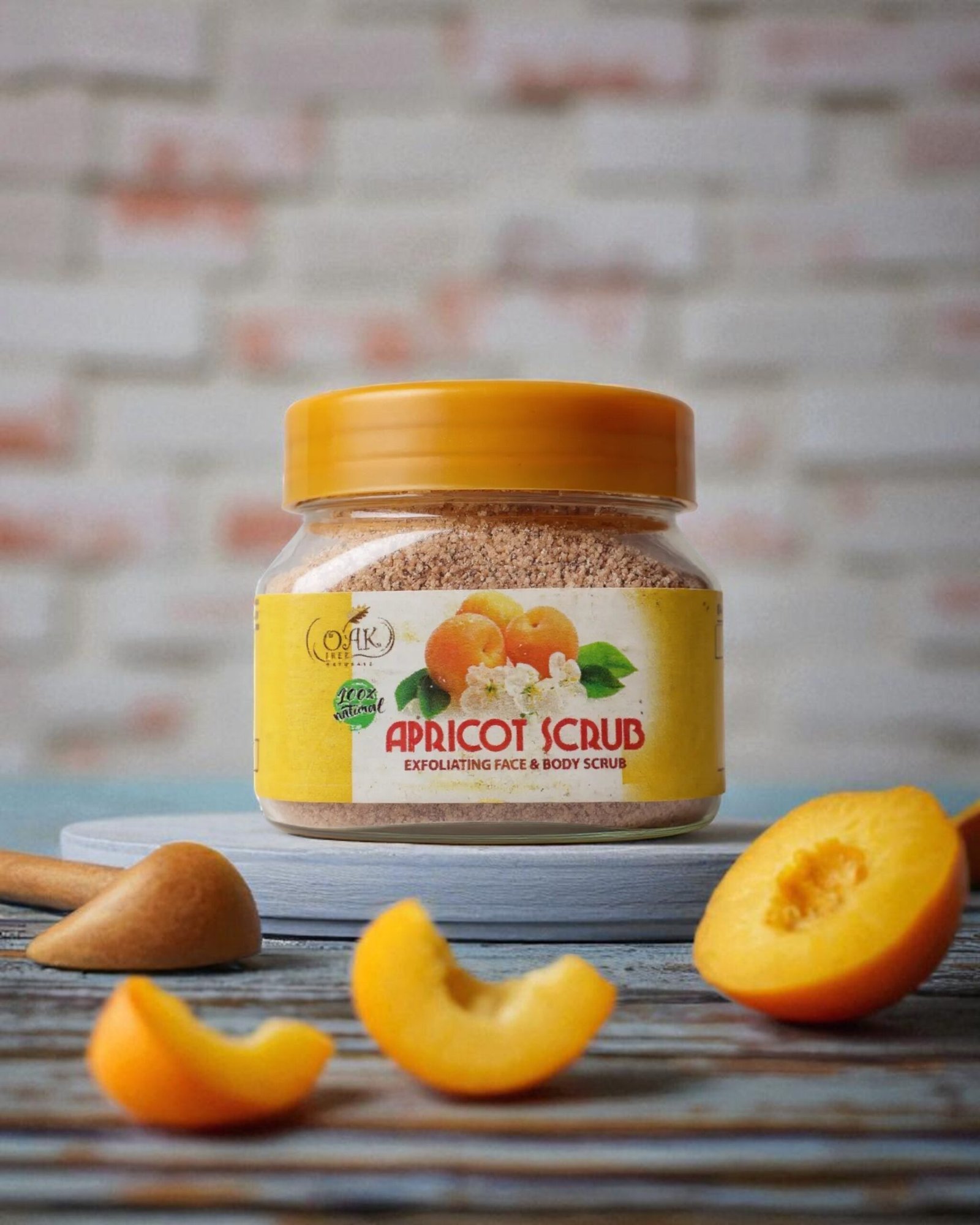 Oak Tree Apricot Scrub (50Gms)