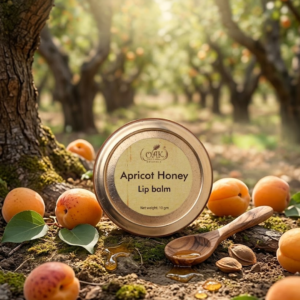 apricot honey lip balm