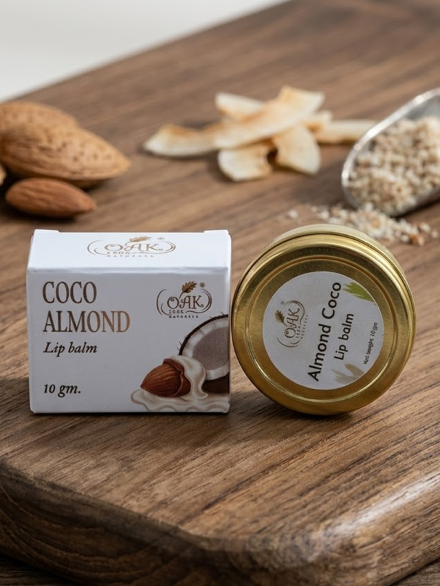 almond coco lip balm