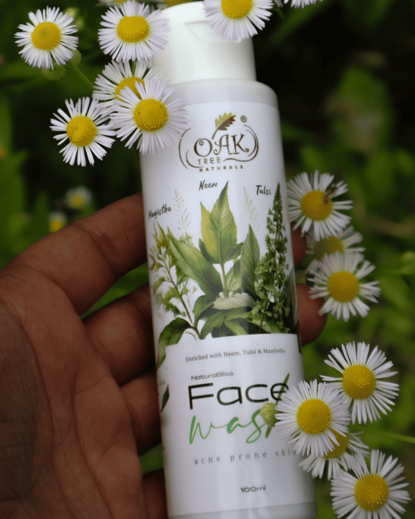 Oak Tree Natural Acne Face Wash 100ml