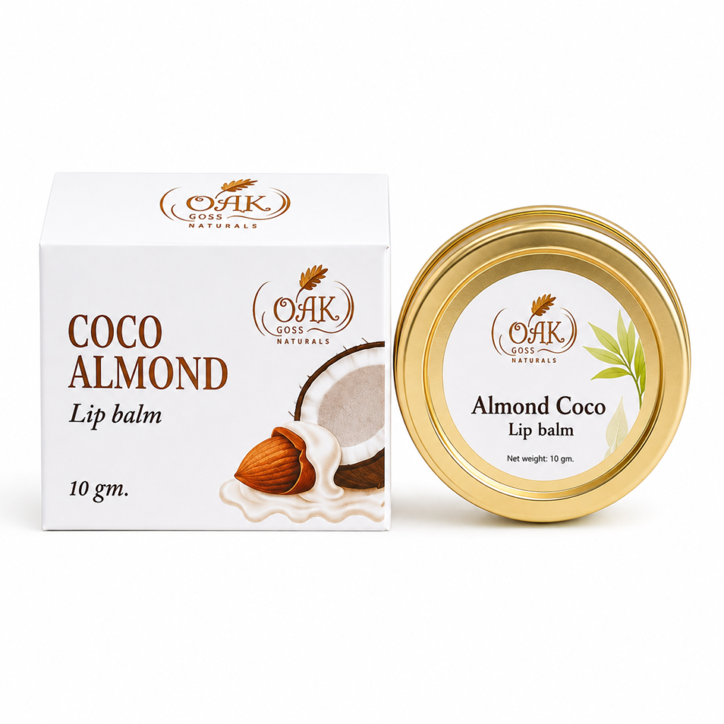 almond coco lip balm oak tree 10g balm stick