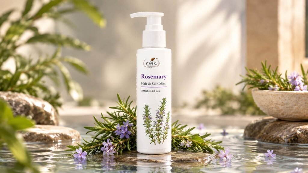 Rosemary on Hair